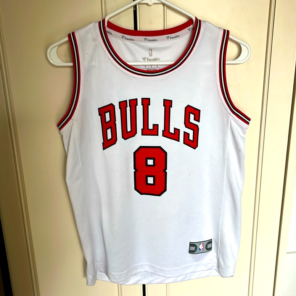 Chicago Bulls #8 Lavine Jersey Youth Large